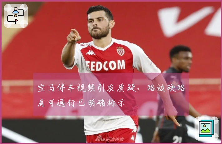 宝马停车视频引发质疑，路边硬路肩可通行已明确标示